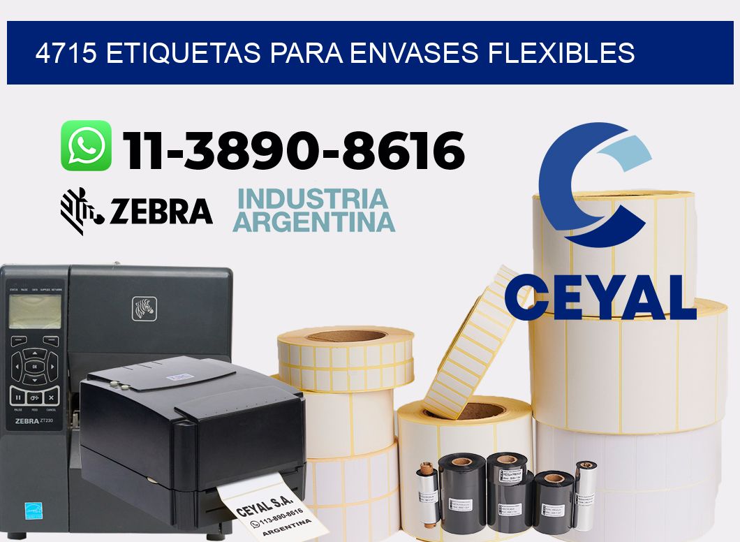 4715 Etiquetas para envases flexibles