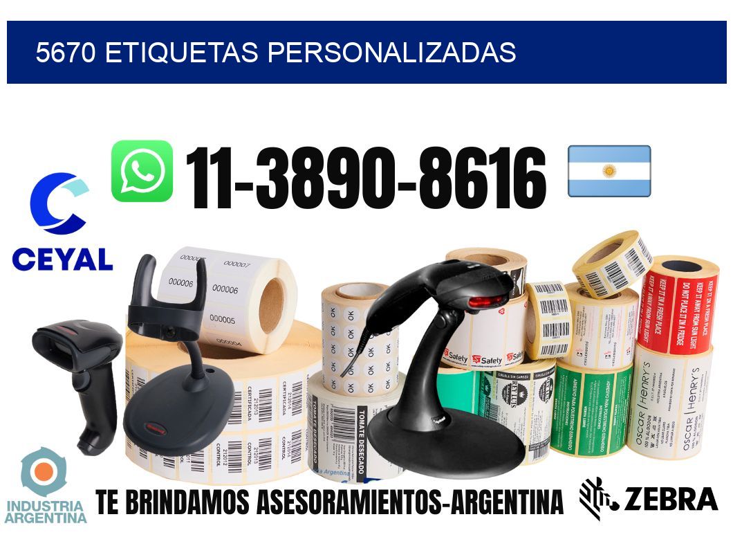 5670 etiquetas personalizadas