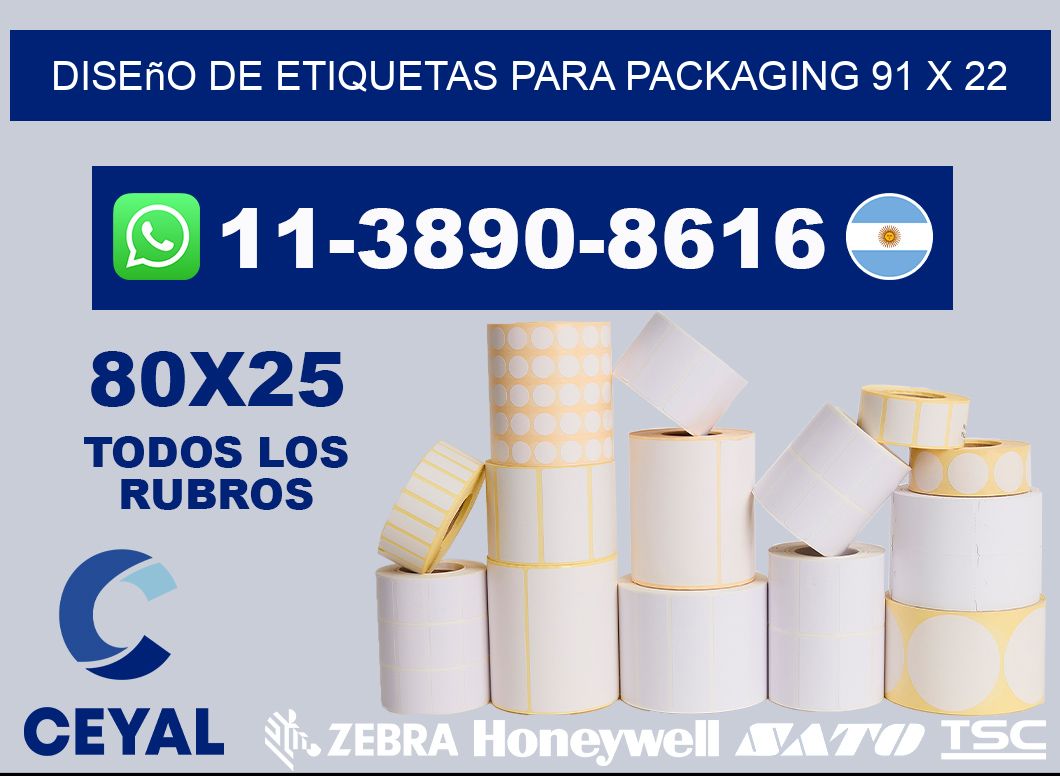 diseño de etiquetas para packaging 91 x 22