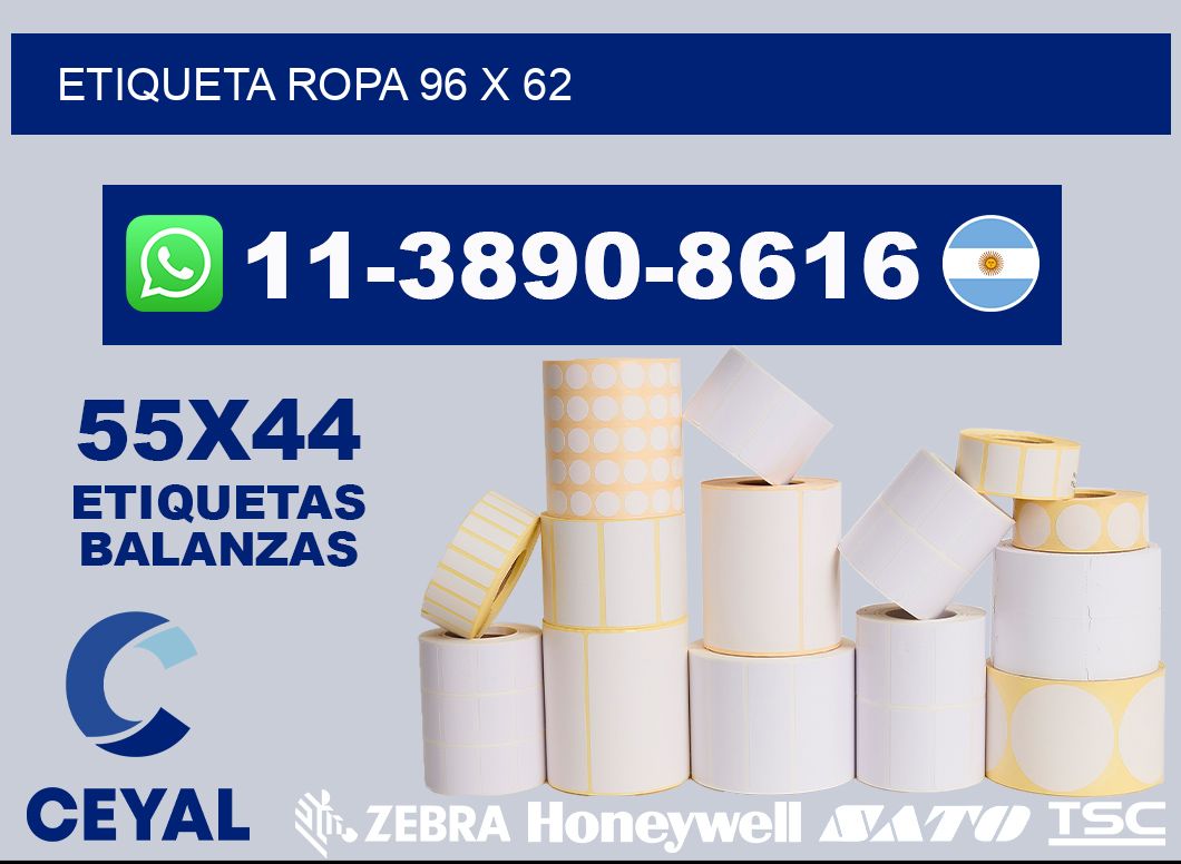 etiqueta ropa 96 x 62