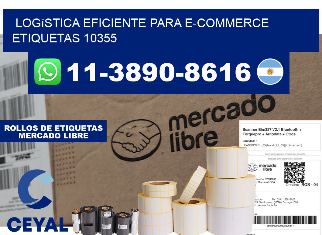 Logística eficiente para e-commerce  etiquetas 10355