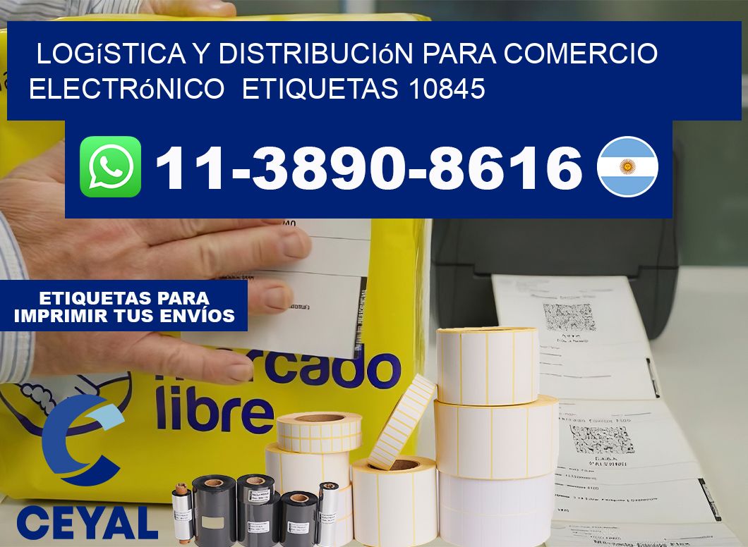 Logística y distribución para comercio electrónico  etiquetas 10845