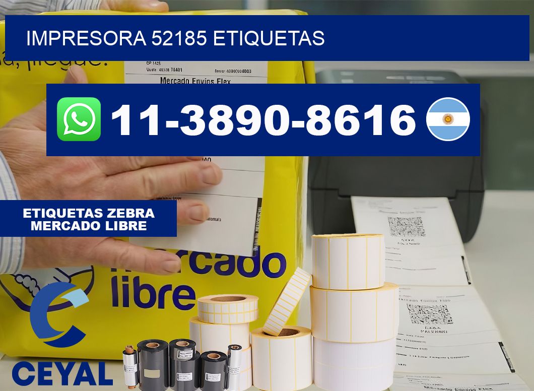 impresora 52185 etiquetas