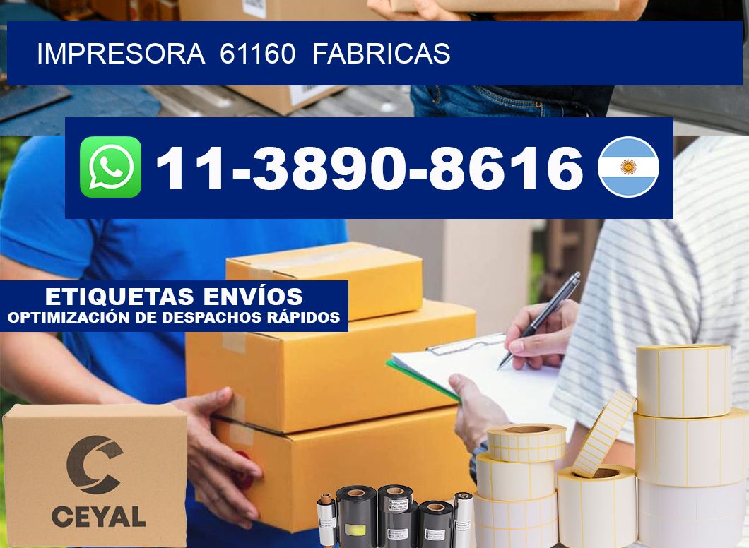 impresora  61160  fabricas