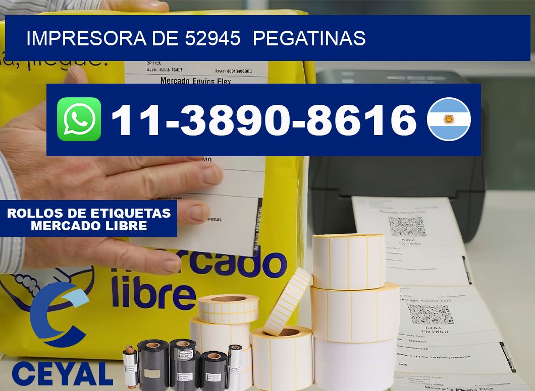 impresora de 52945 pegatinas