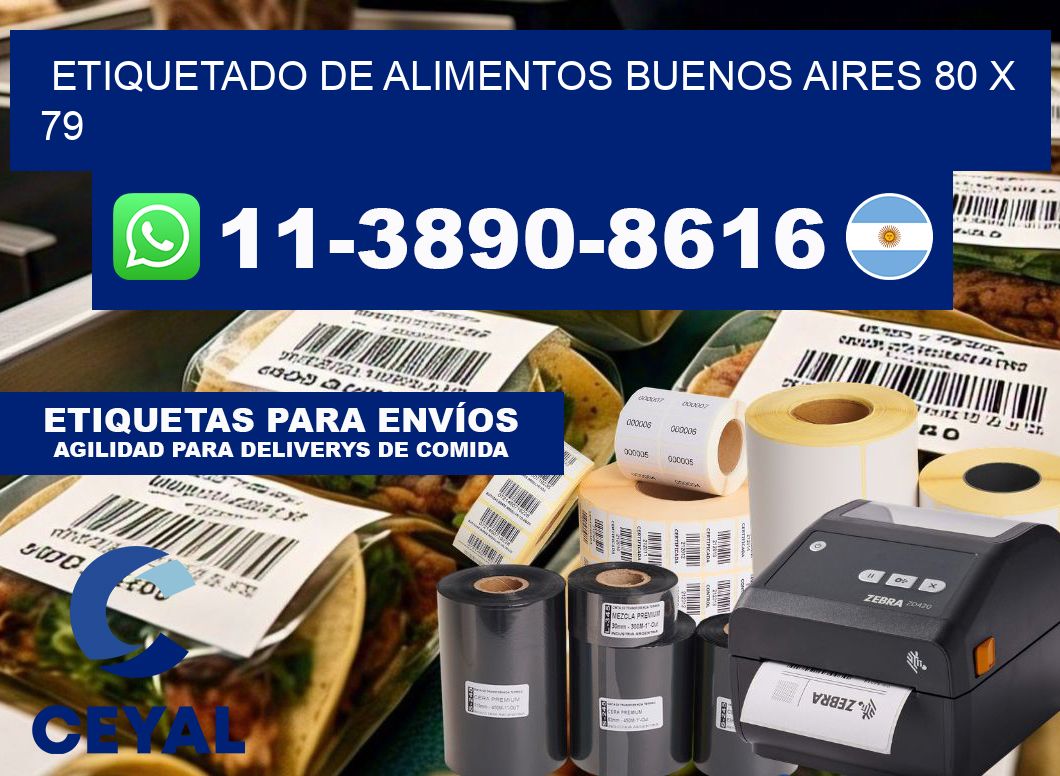 Etiquetado de alimentos buenos aires 80 x 79