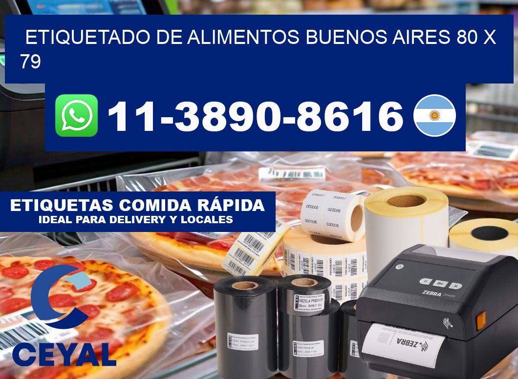 Etiquetado de alimentos buenos aires 80 x 79
