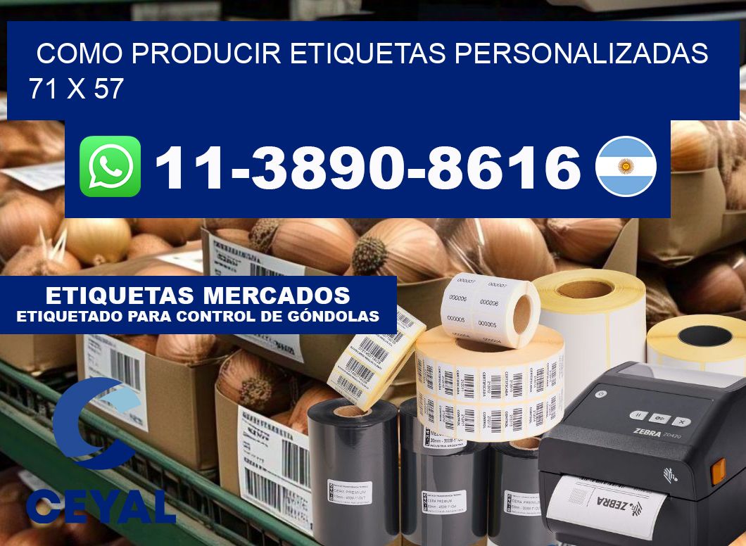 como producir etiquetas personalizadas 71 x 57