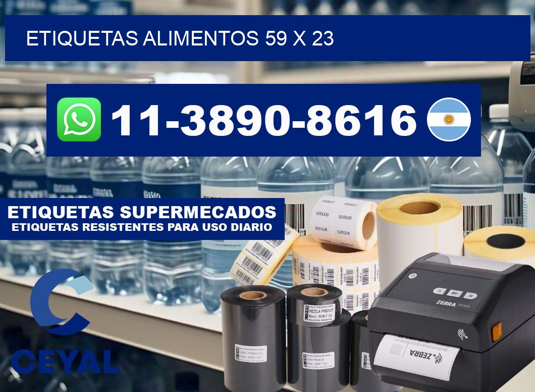 etiquetas alimentos 59 x 23