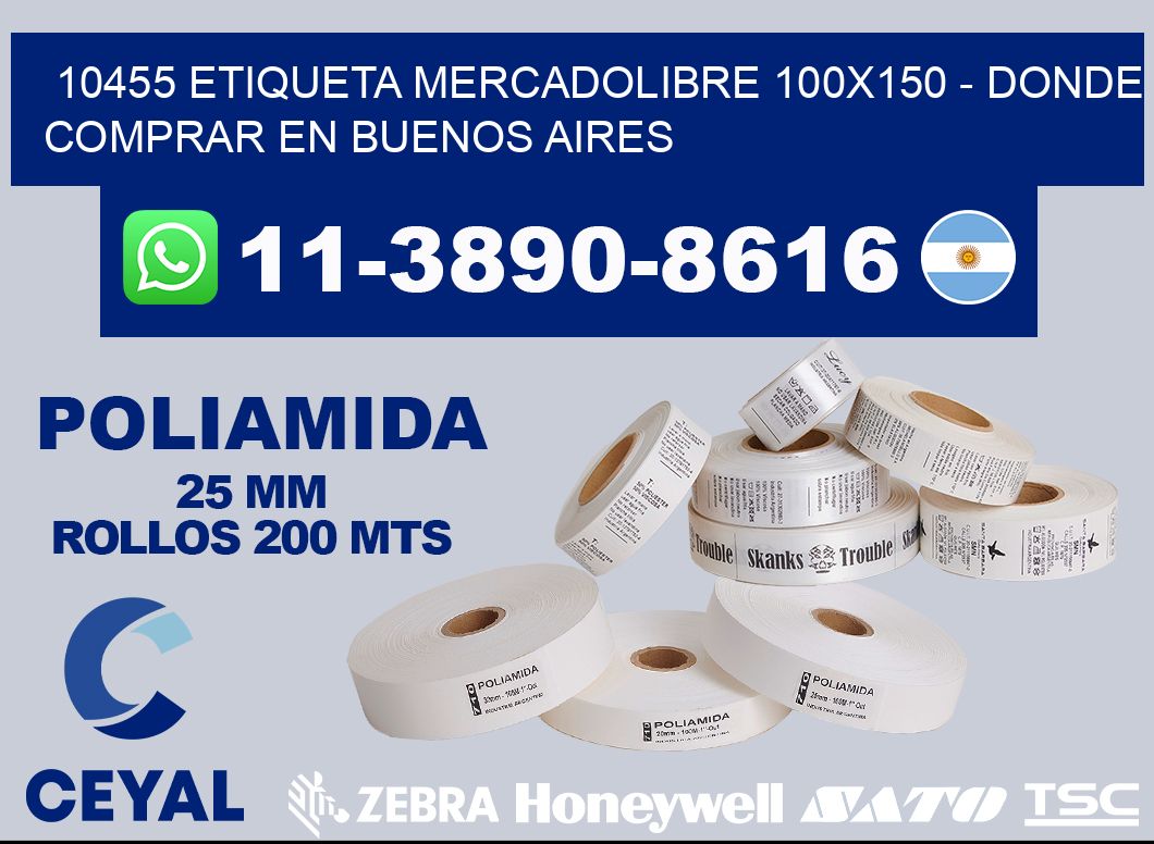 10455 etiqueta MercadoLibre 100x150 - Donde Comprar en Buenos Aires
