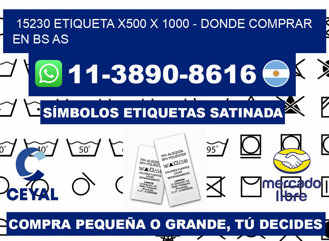 15230 etiqueta x500 x 1000 - Donde Comprar en bs as