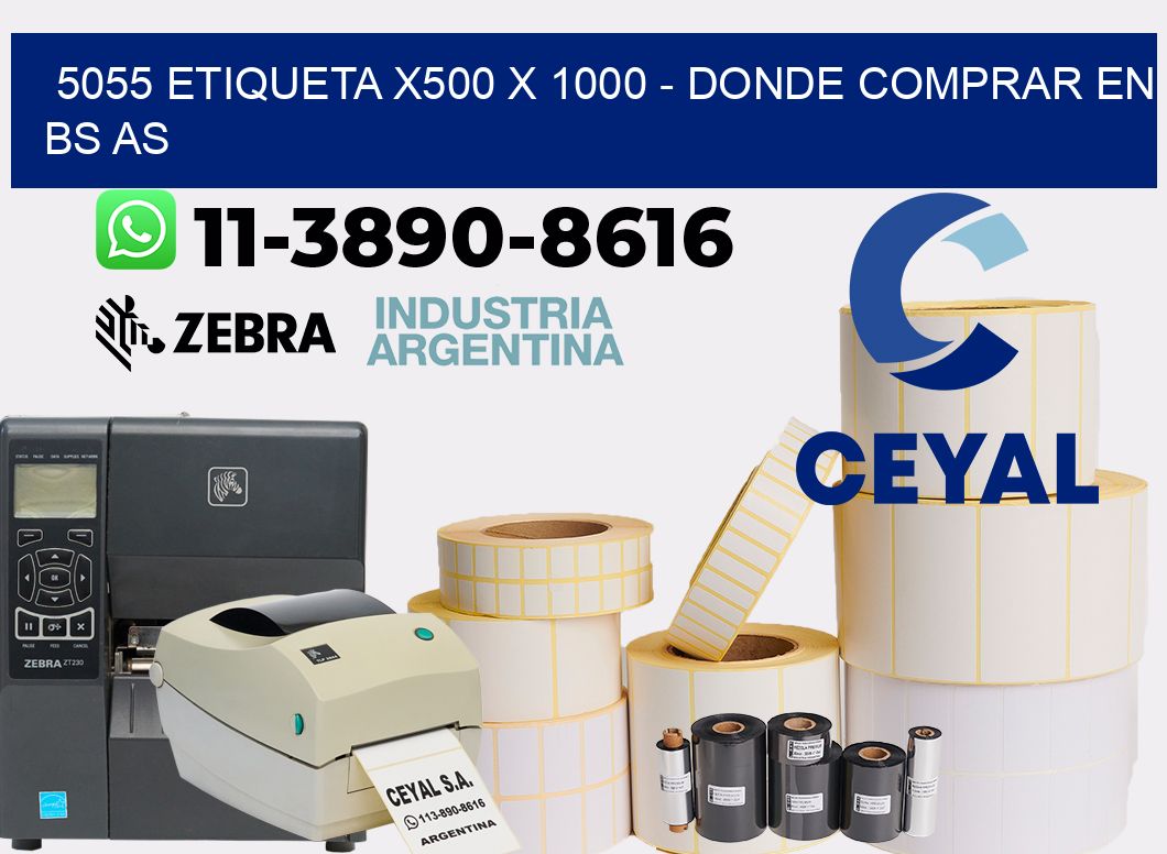 5055 etiqueta x500 x 1000 - Donde Comprar en bs as