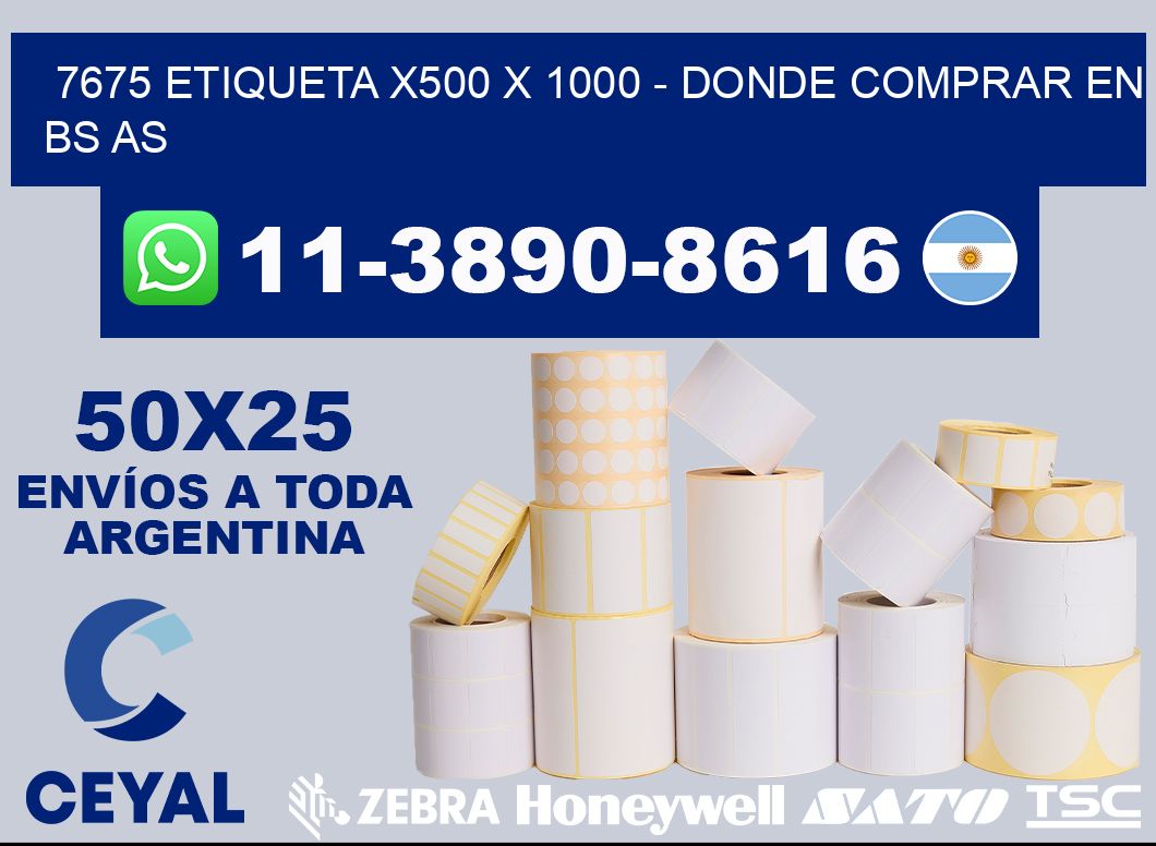 7675 etiqueta x500 x 1000 - Donde Comprar en bs as