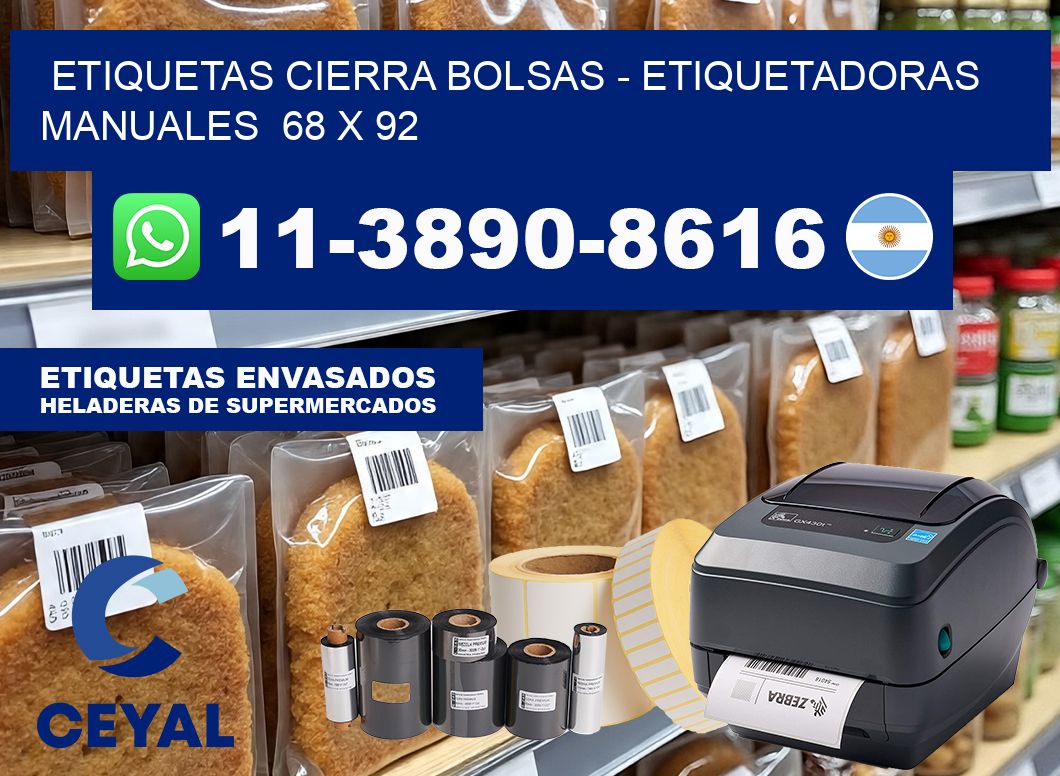 etiquetas cierra bolsas – Etiquetadoras Manuales  68 x 92