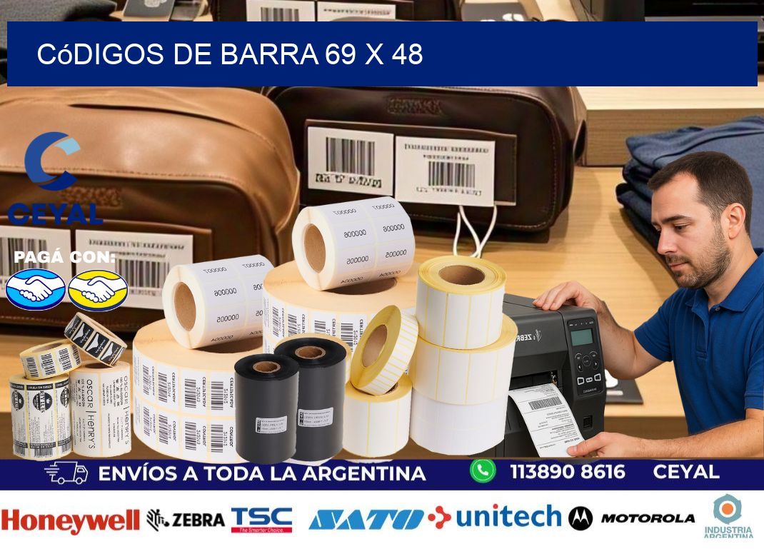 códigos de barra 69 x 48