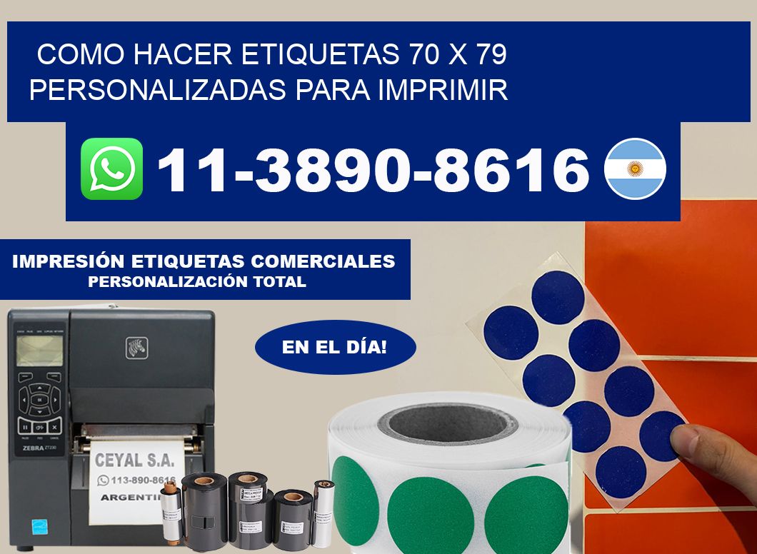 como hacer etiquetas 70 x 79 personalizadas para imprimir