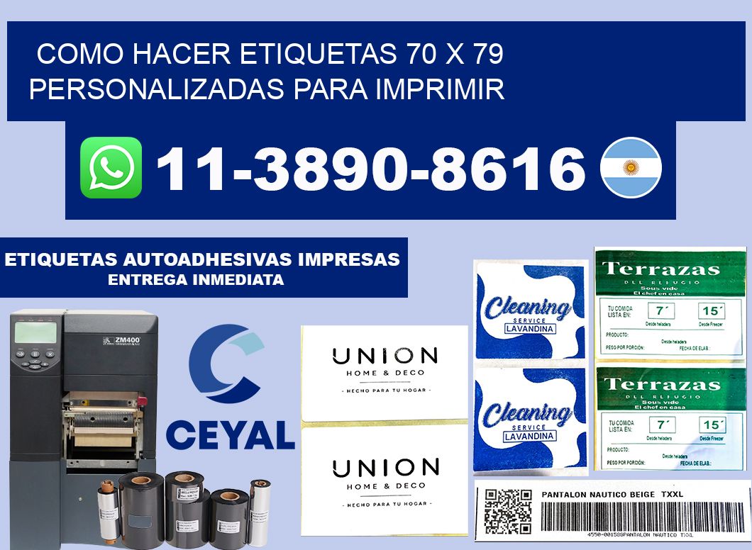 como hacer etiquetas 70 x 79 personalizadas para imprimir