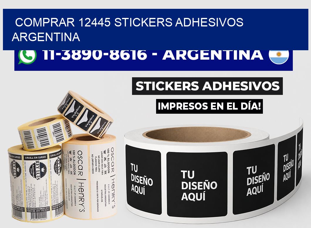 comprar 12445 stickers adhesivos argentina