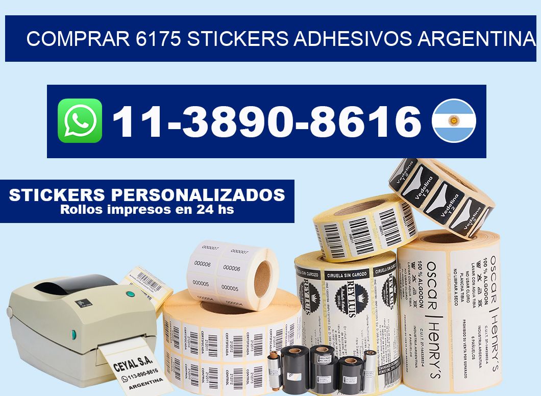 comprar 6175 stickers adhesivos argentina