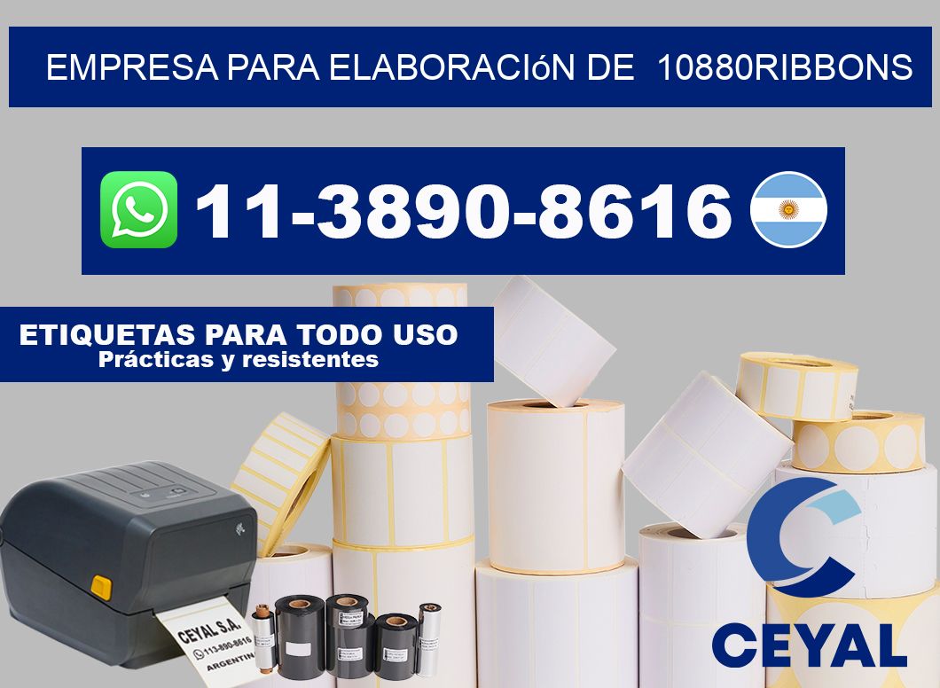 empresa para elaboración de  10880ribbons