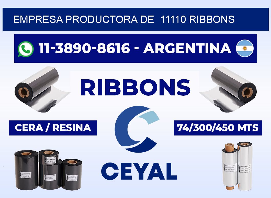 empresa productora de 11110 ribbons