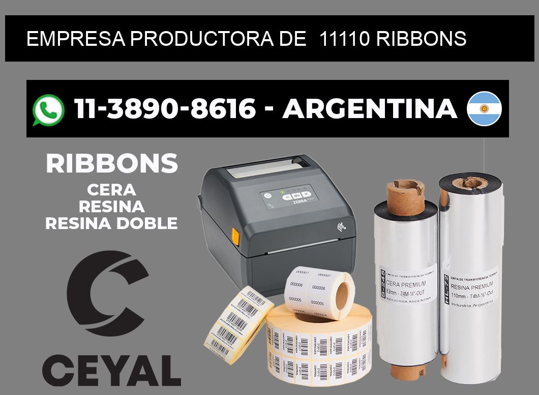 empresa productora de 11110 ribbons