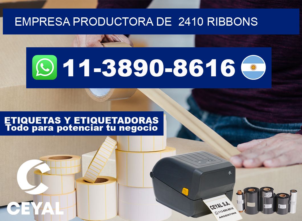 empresa productora de 2410 ribbons