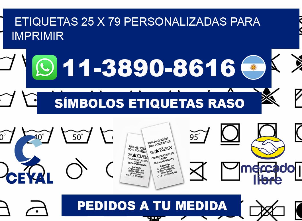 etiquetas 25 x 79 personalizadas para imprimir