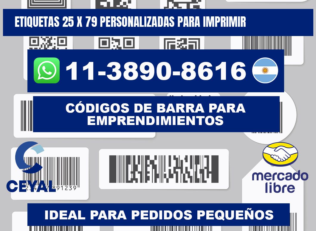 etiquetas 25 x 79 personalizadas para imprimir