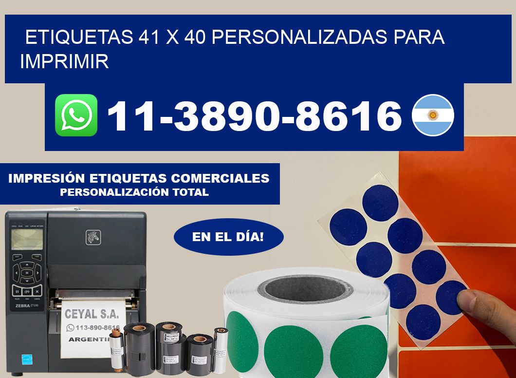 etiquetas 41 x 40 personalizadas para imprimir
