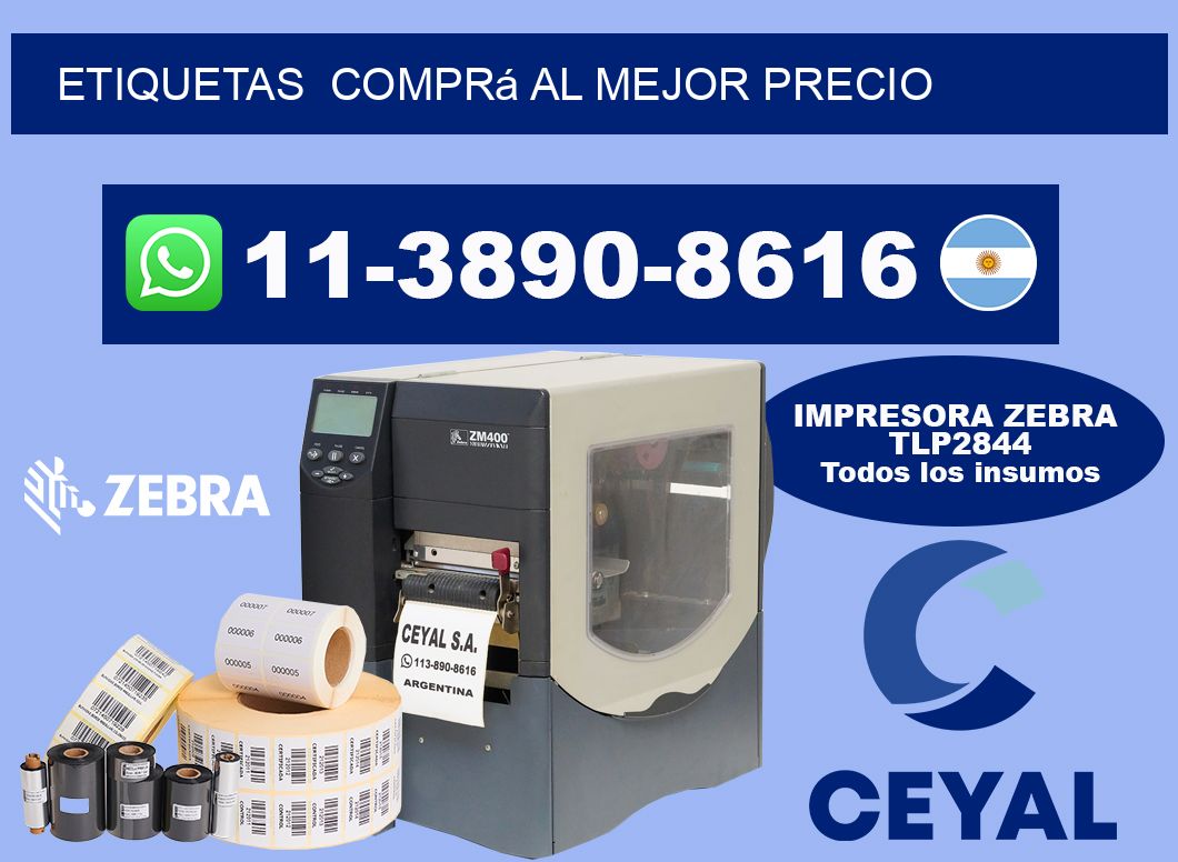 ETIQUETAS  Comprá al mejor precio