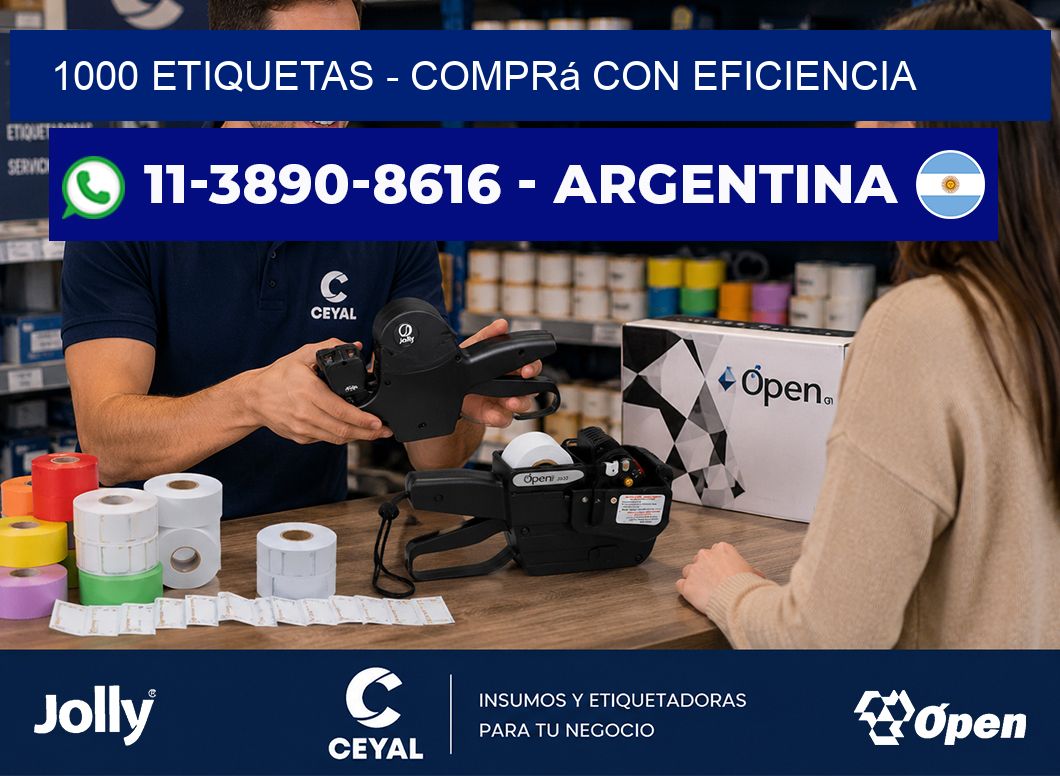 1000 ETIQUETAS - Comprá con eficiencia