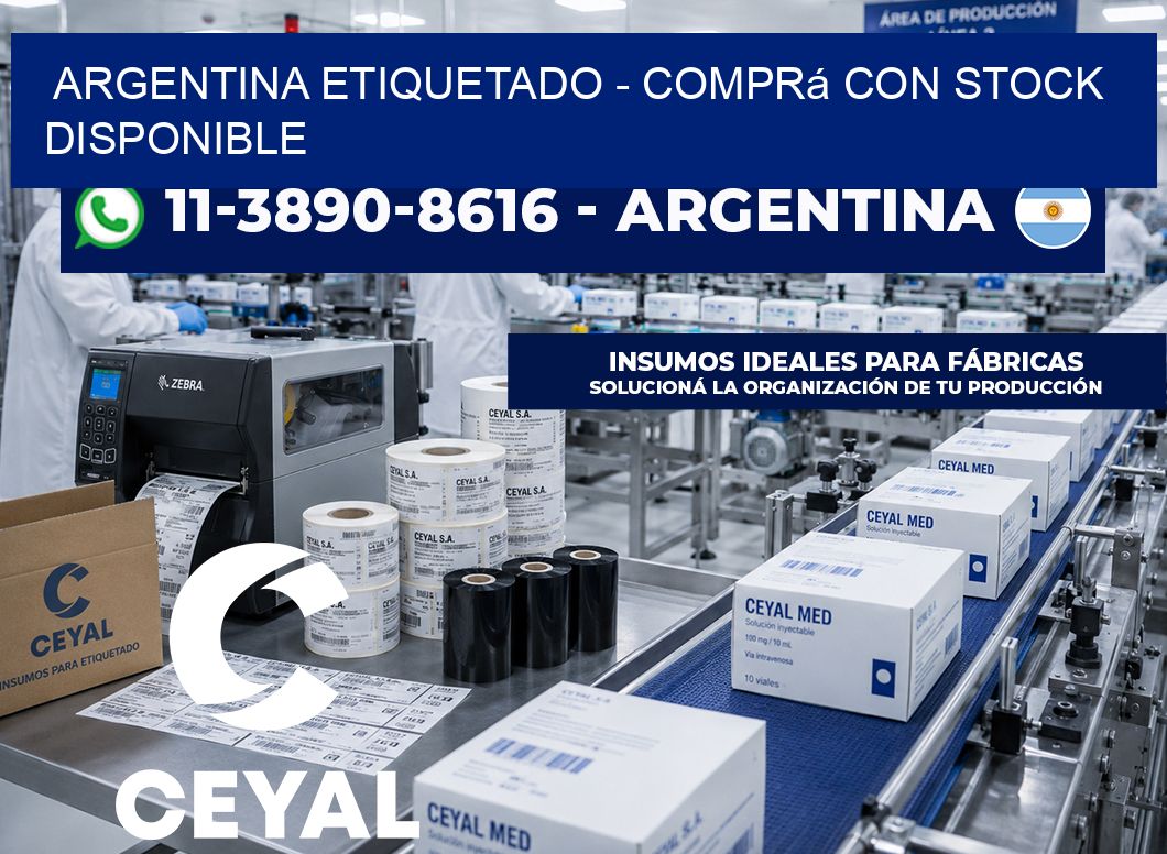 ARGENTINA ETIQUETADO - Comprá con stock disponible