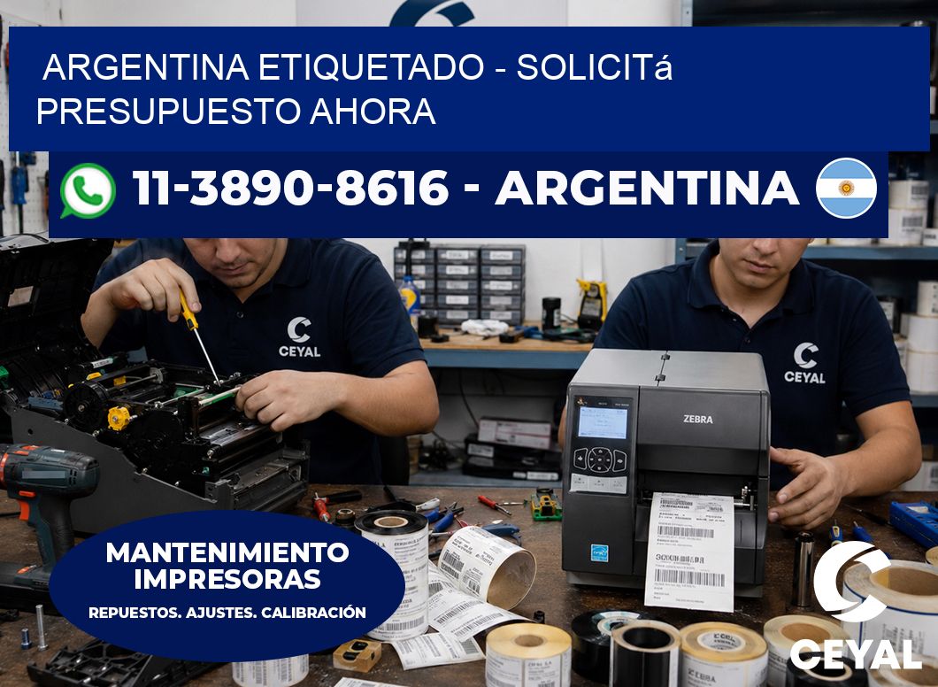 ARGENTINA ETIQUETADO - Solicitá presupuesto ahora
