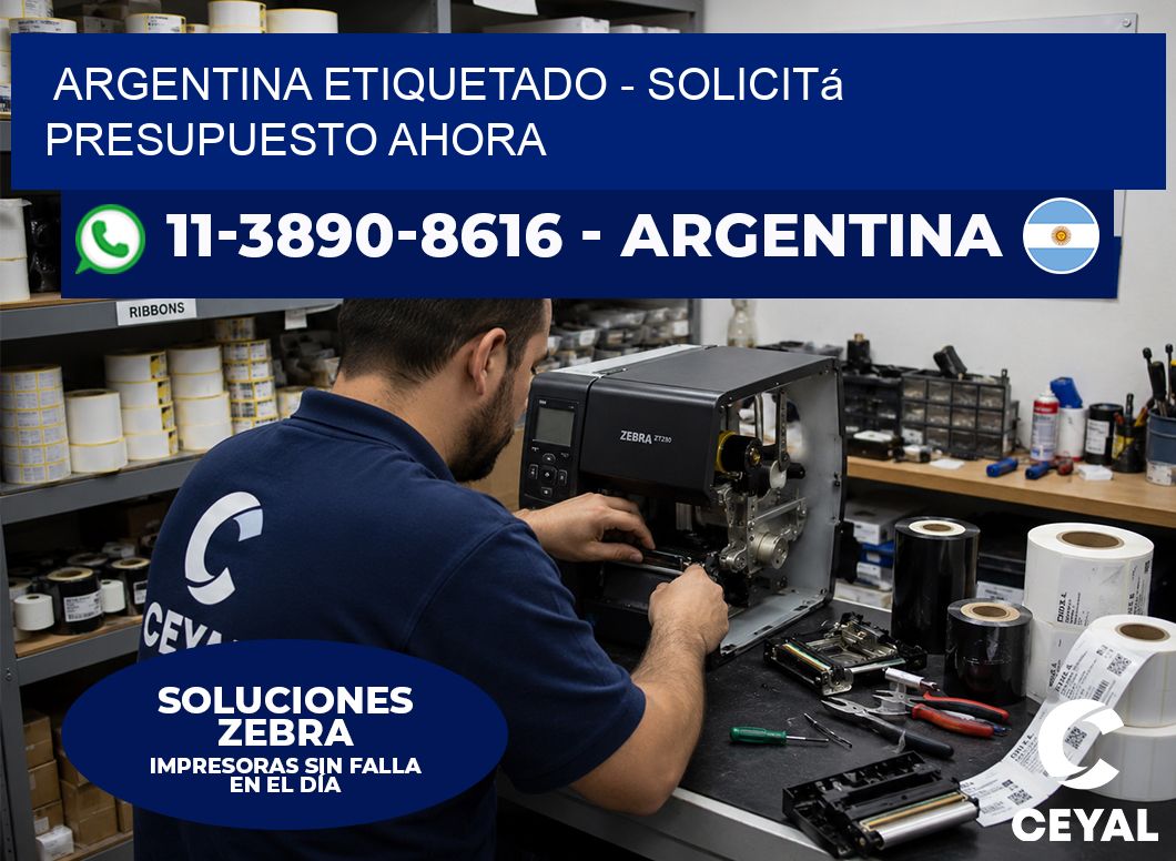 ARGENTINA ETIQUETADO – Solicitá presupuesto ahora