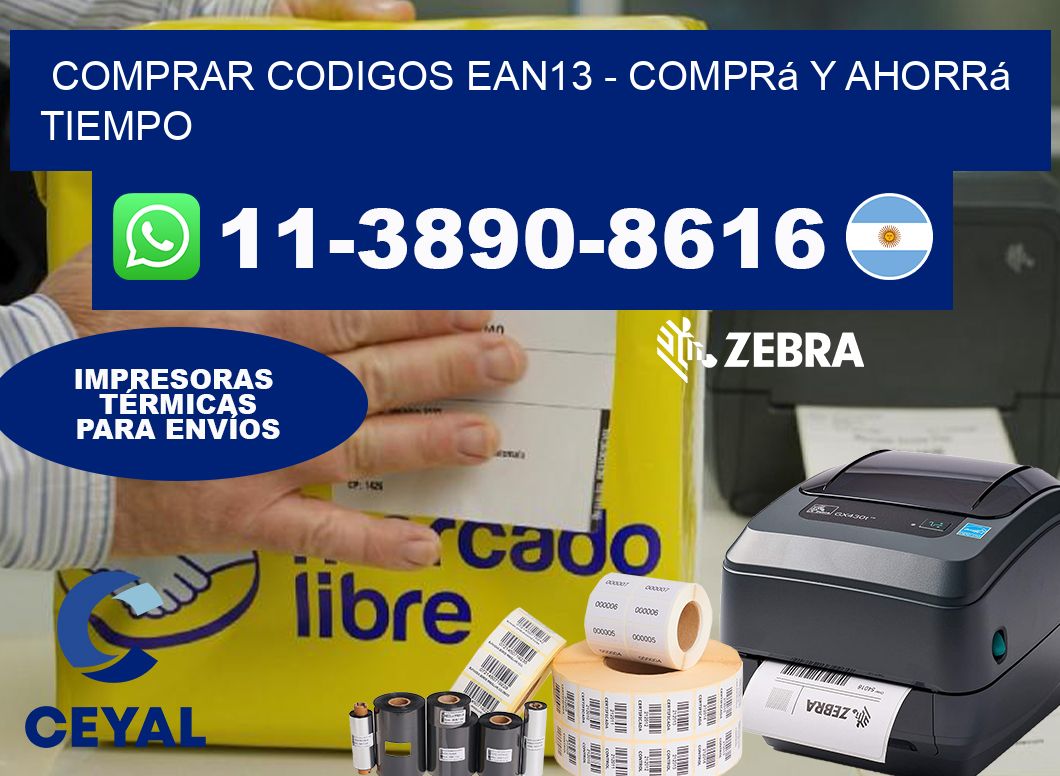 COMPRAR CODIGOS EAN13 - Comprá y ahorrá tiempo