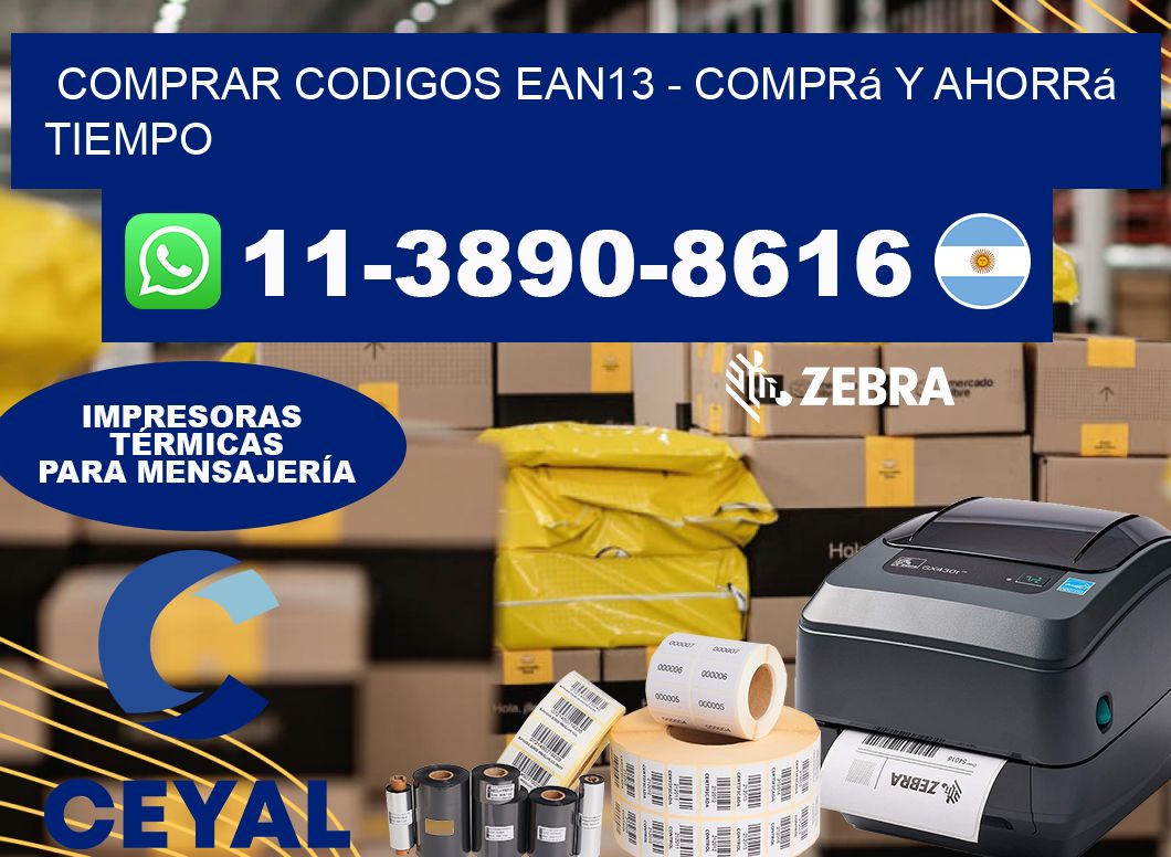 COMPRAR CODIGOS EAN13 – Comprá y ahorrá tiempo