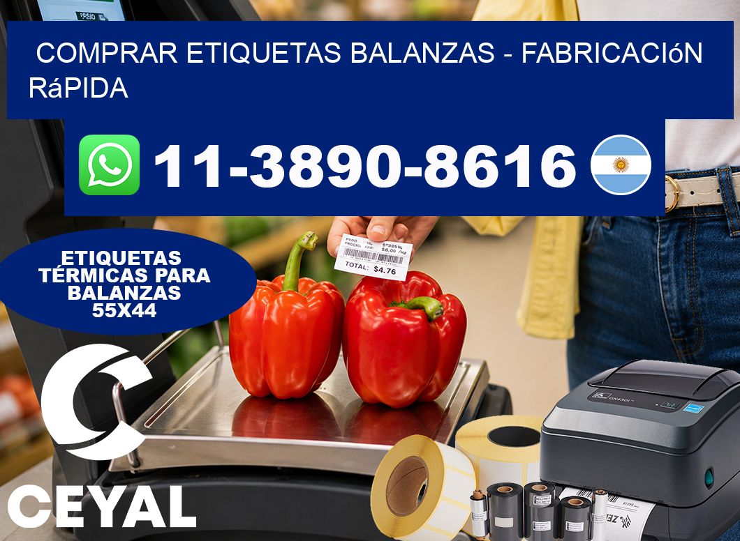 COMPRAR ETIQUETAS BALANZAS – Fabricación rápida