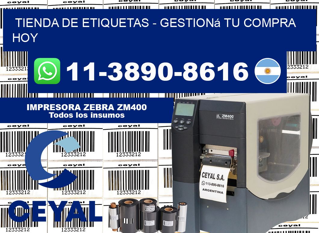 TIENDA DE ETIQUETAS – Gestioná tu compra hoy