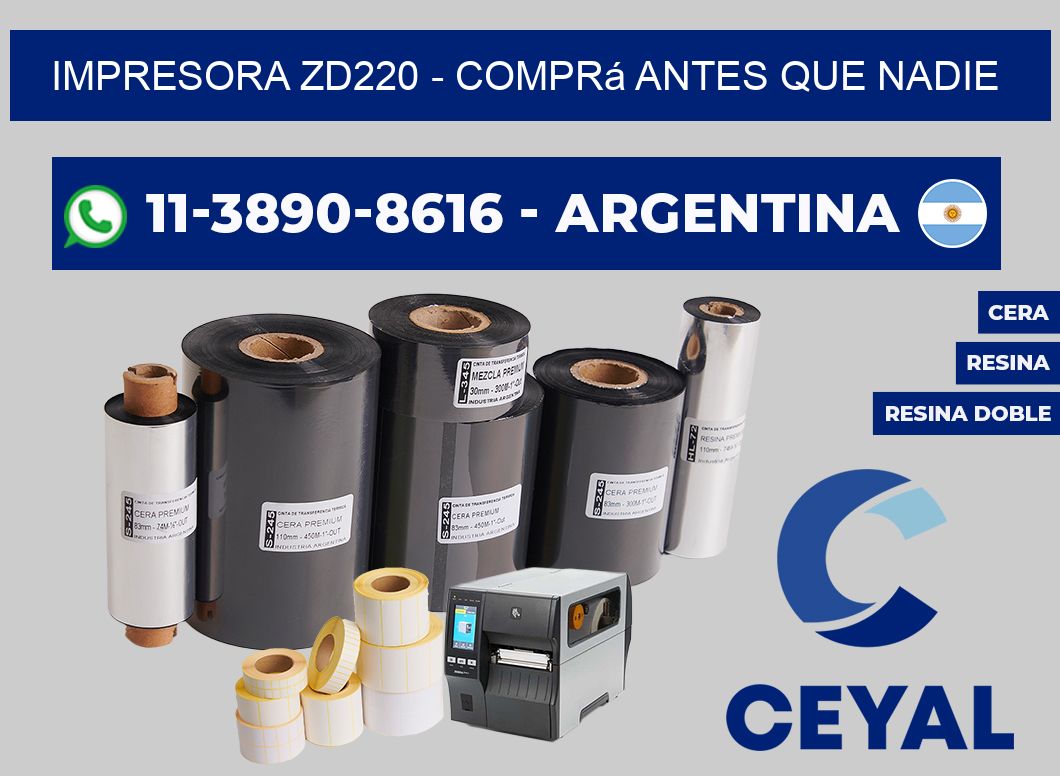 IMPRESORA ZD220 - Comprá antes que nadie