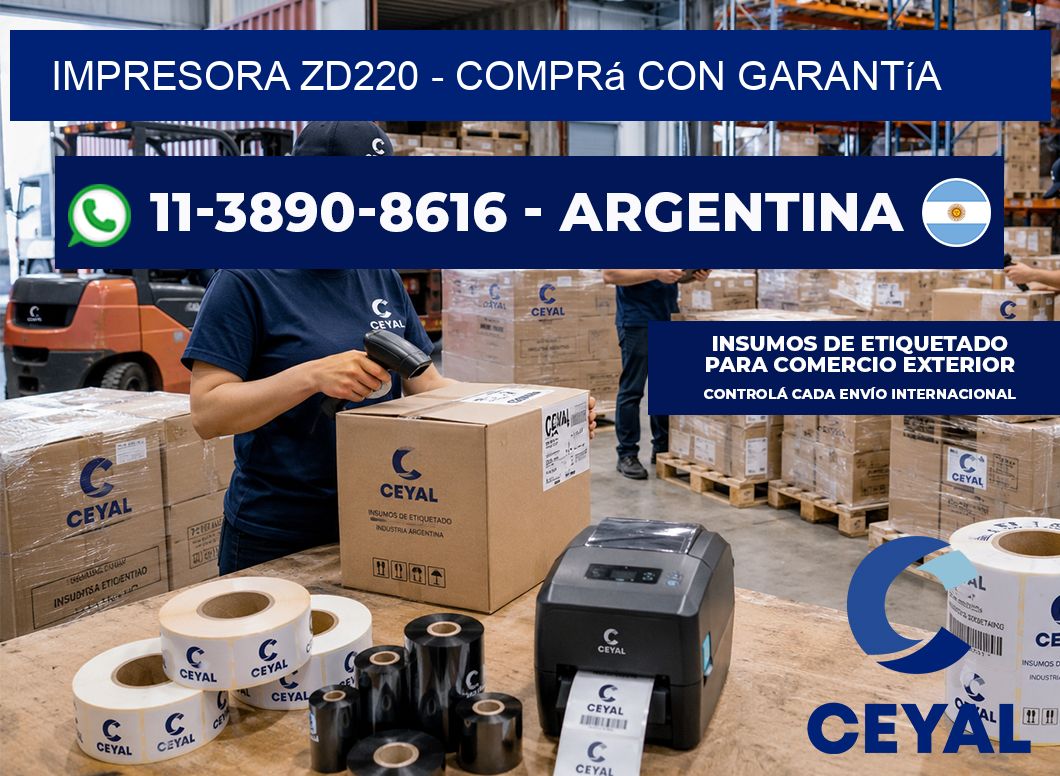 IMPRESORA ZD220 - Comprá con garantía