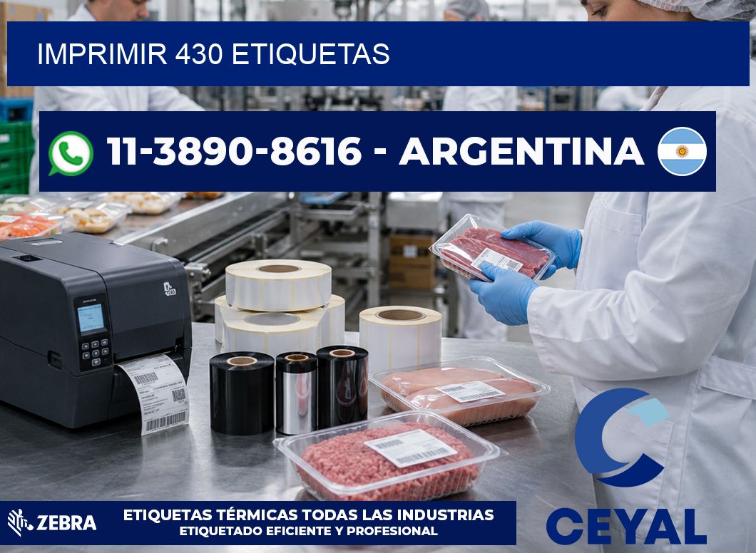 IMPRIMIR 430 ETIQUETAS
