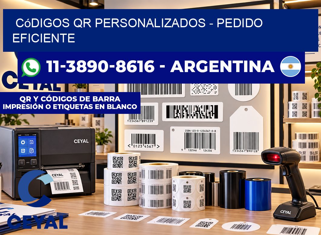 Códigos QR Personalizados - Pedido eficiente