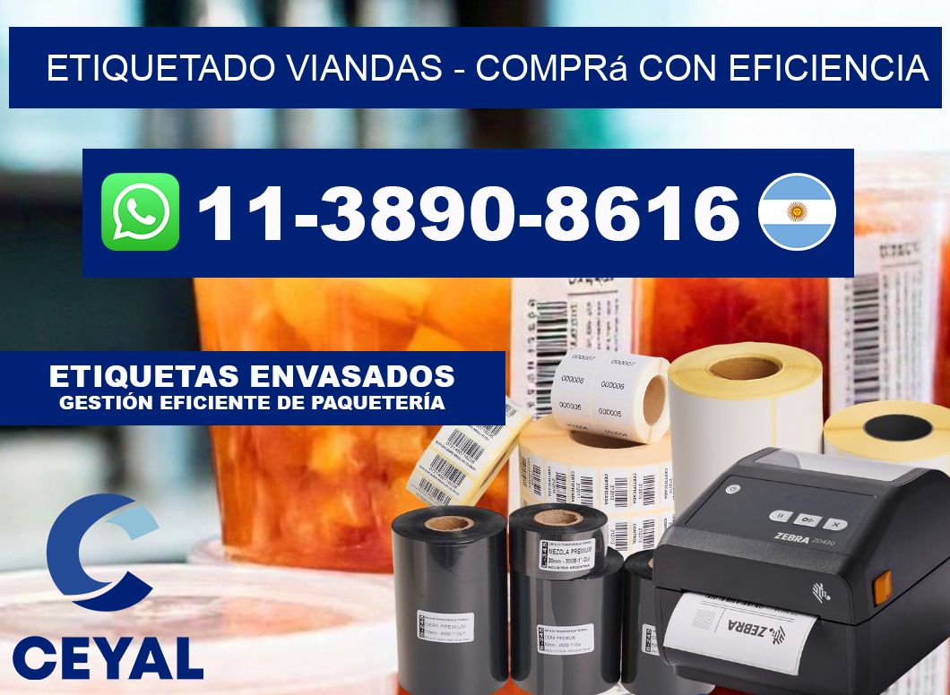 Etiquetado viandas - Comprá con eficiencia