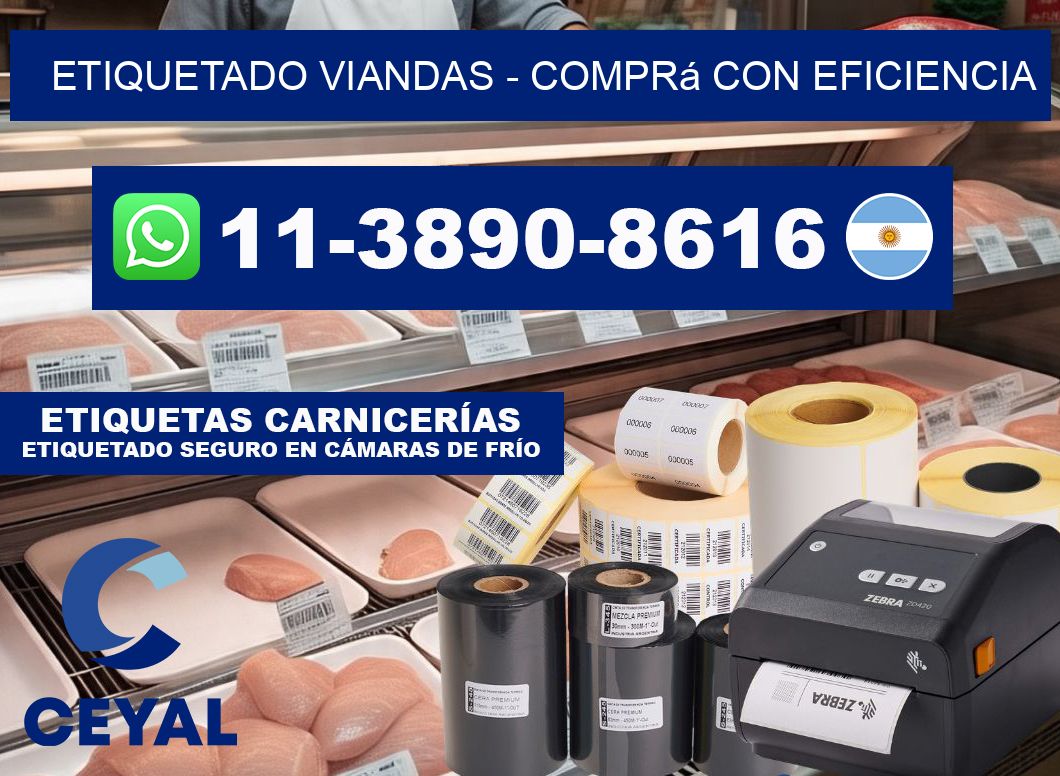 Etiquetado viandas - Comprá con eficiencia
