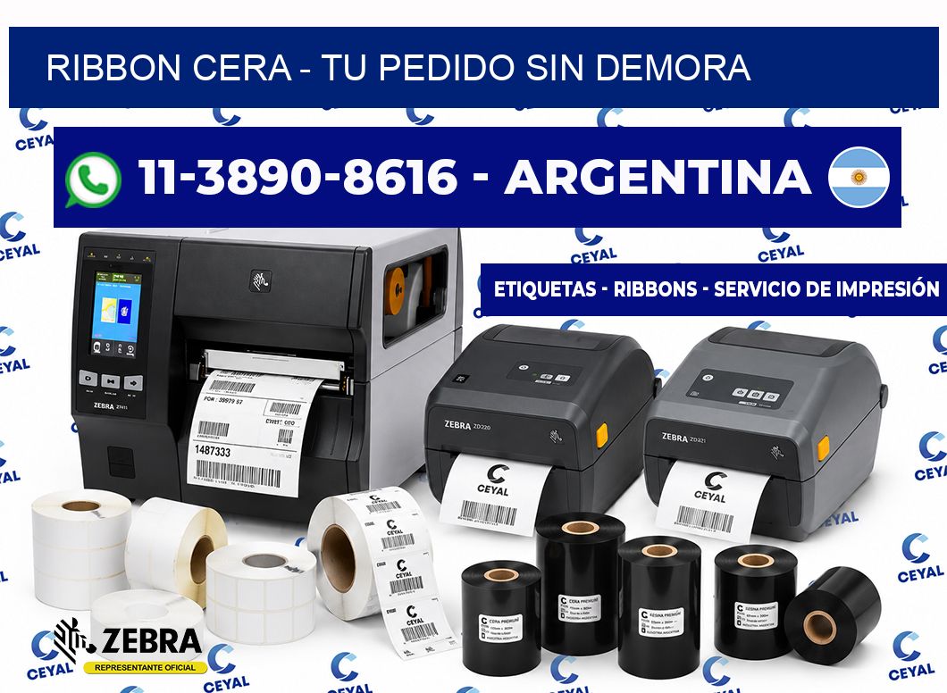 Ribbon cera - Tu pedido sin demora