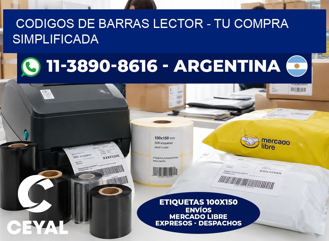 codigos de barras lector - Tu compra simplificada