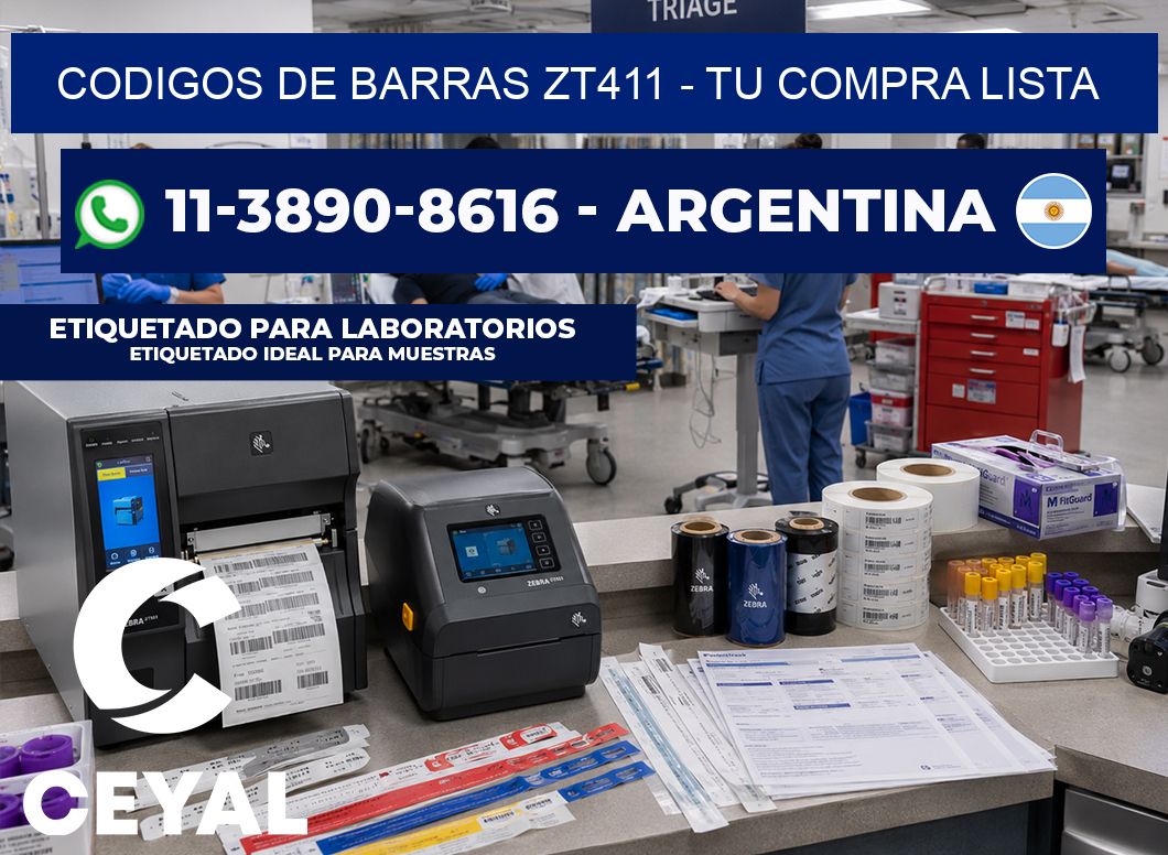 codigos de barras zt411 - Tu compra lista