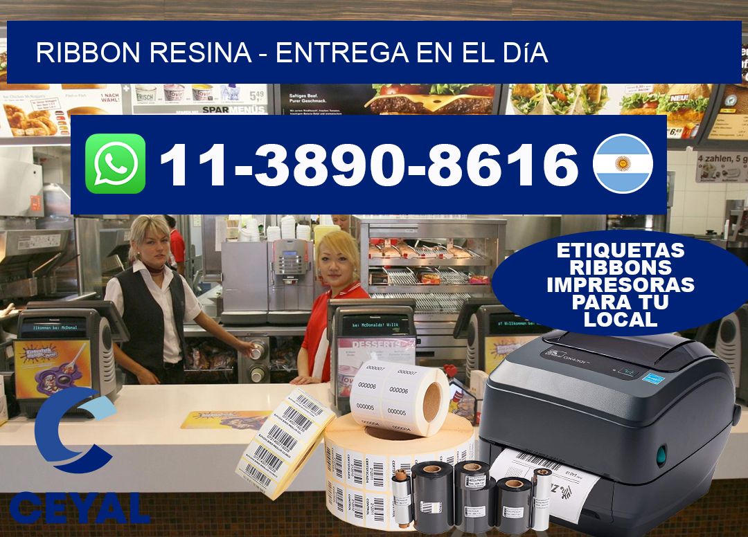 ribbon resina - Entrega en el día