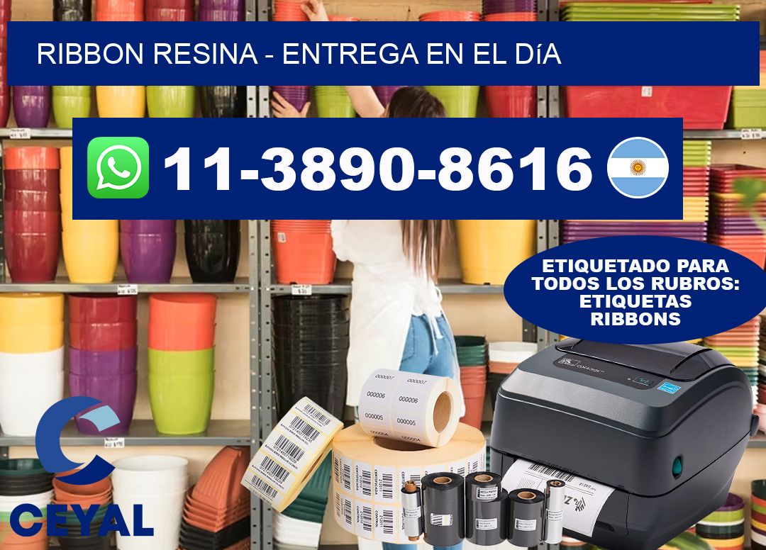 ribbon resina - Entrega en el día